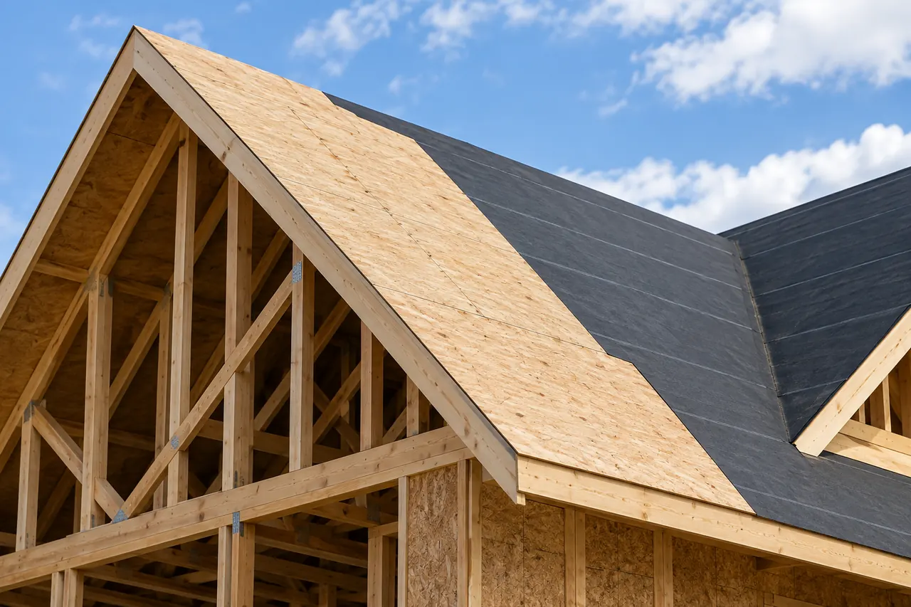 AI-generated illustration: Coordinate roof details with the plans and the wider construction schedule.